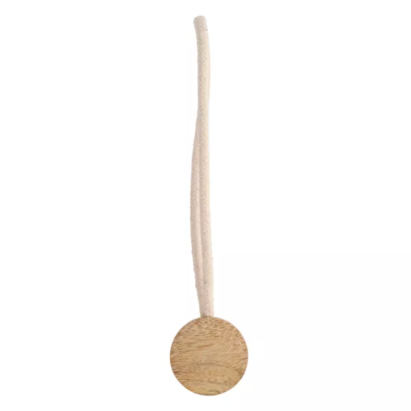 Abrazadera de cortina de madera Baobab Beige