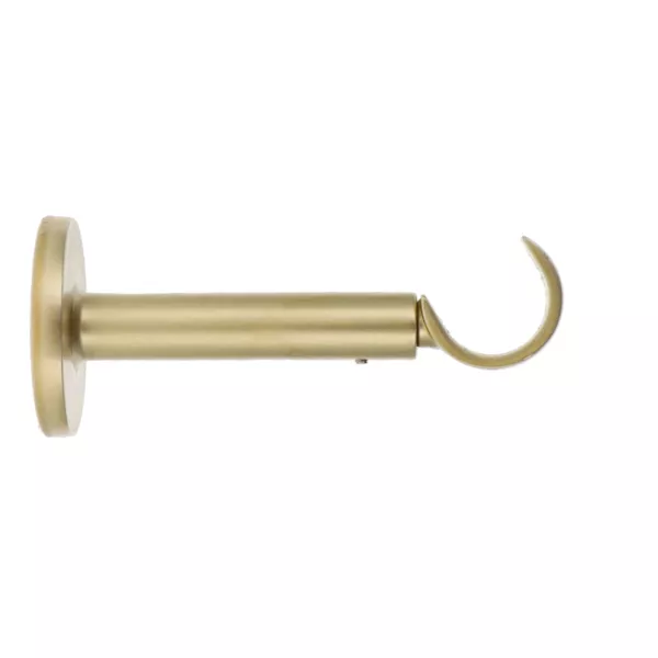 Support tringle fixe m�tal (L115 / D28 mm) Lino goutti�re Or