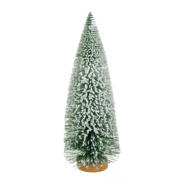 Sapin artificiel de table (H25 cm) For�t enneig�e Vert