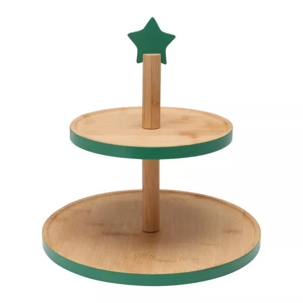 Expositor para tartas (26 cm de altura) Les Alpes Verde