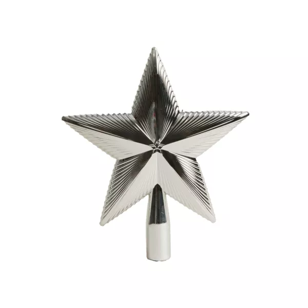 Alpine Lin�a s�lvfarvet juletr�stjerne