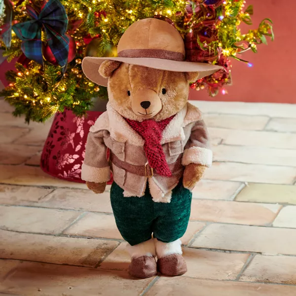 Orso decorativo natalizio (H60 cm) Misha dall'Alaska