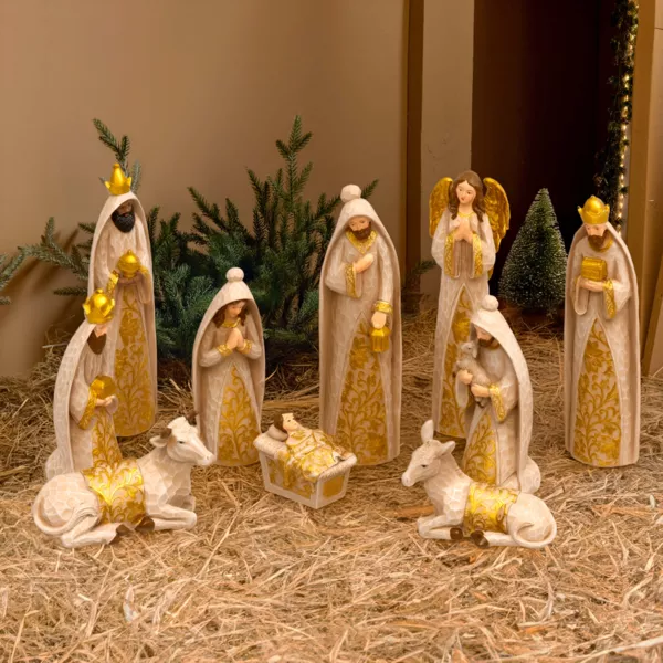 Set van 10 beeldjes (Hoogte 20 cm) van Adonis