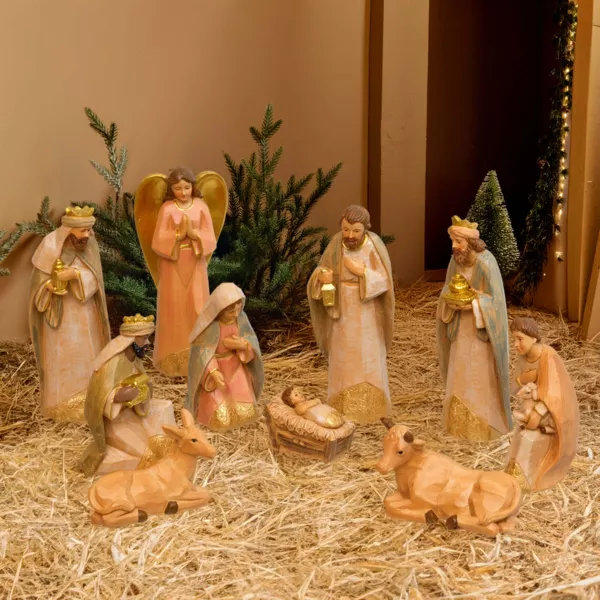 Set di 10 statuine (Altezza 15 cm) Di Tilana