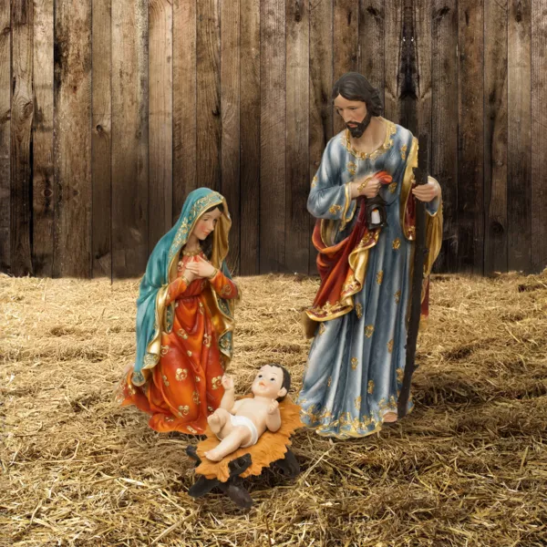 3 gro�e Krippenfiguren (H66 cm) de Teresa