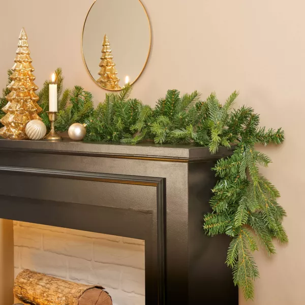 Guirlande de sapin (280 cm - D8) Glorious Vert sapin