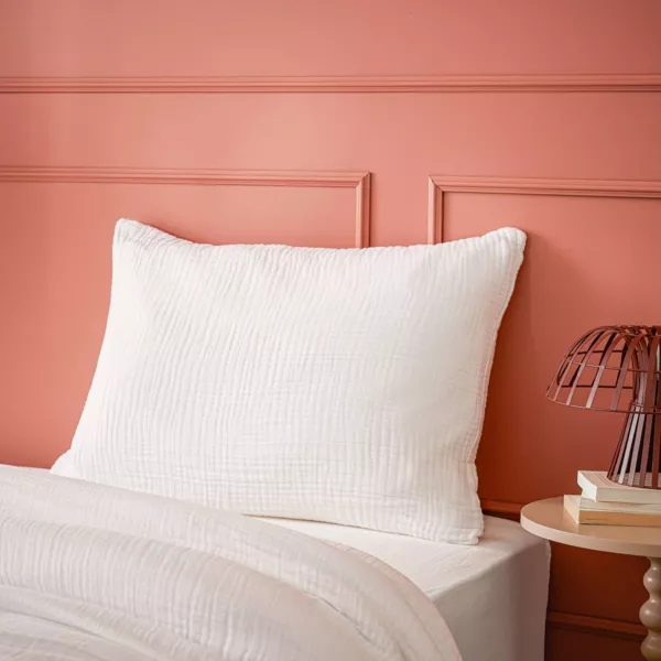 Kissenbezug aus Vierfach-Musselin (50 x 70 cm) Victoria x Ga�a Wei?