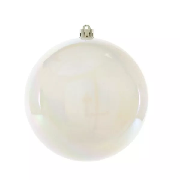Boule de No�l (D200 mm) Alpine Blanc iris�