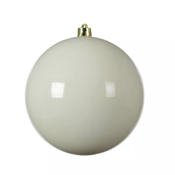 Boule de No�l (D200 mm) Alpine Blanc laine