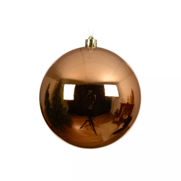 Weihnachtskugel (D140 mm) Alpine Cognac