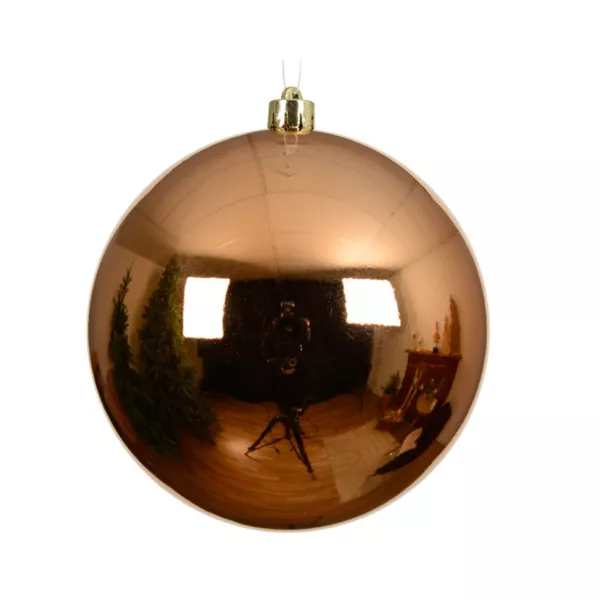 Weihnachtskugel (D200 mm) Alpine Cognac