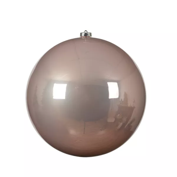 Kerstbal (D140 mm) Alpine poederroze