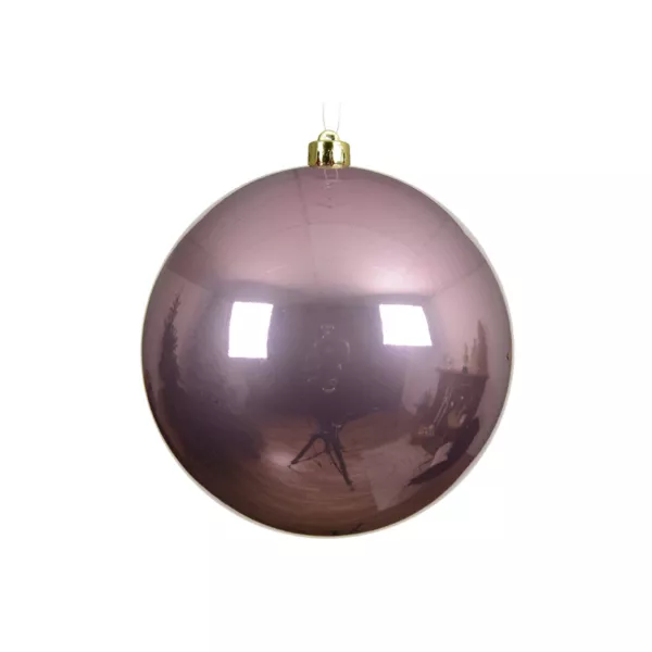 Boule de No�l (D140 mm) Alpine Vieux rose