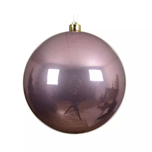 Boule de No�l (D200 mm) Alpine Vieux rose