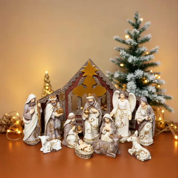 Presepe completo Sainte-Nathalie