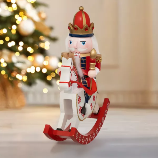 Nussknacker aus Holz mit Pferd H29 cm