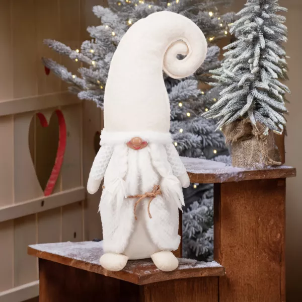 Weihnachtswichtel (H51 cm) Miss Schneeflocke Weiß