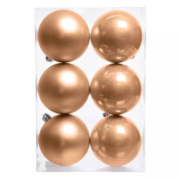 Set di 6 palline di Natale (D80 mm) Aravis Pesca