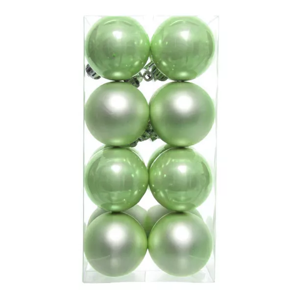 Set di 16 palline di Natale (D40 mm) Aravis Verde t� matcha