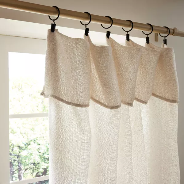 Verstellbarer Vorhang (140 x max 300 cm) Nils Beige