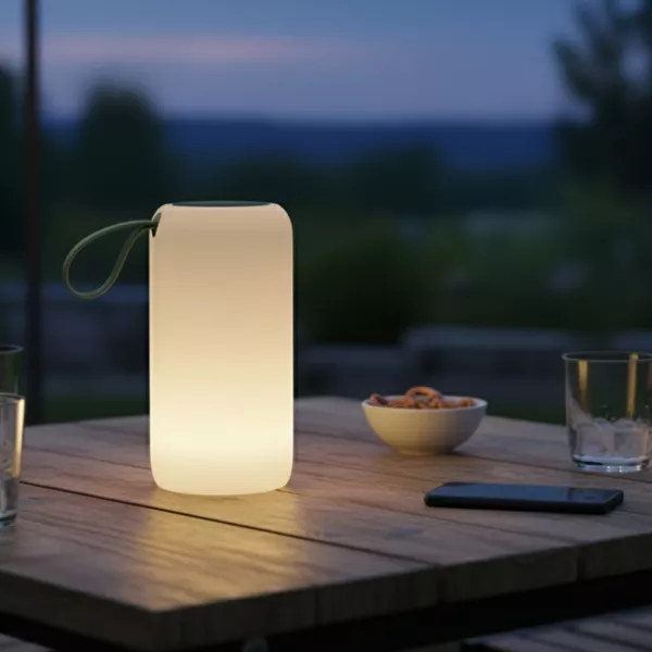 Mobile Gartenlampe ohne Kabel 45 Lumen (H24 cm) Starlight Warmwei�