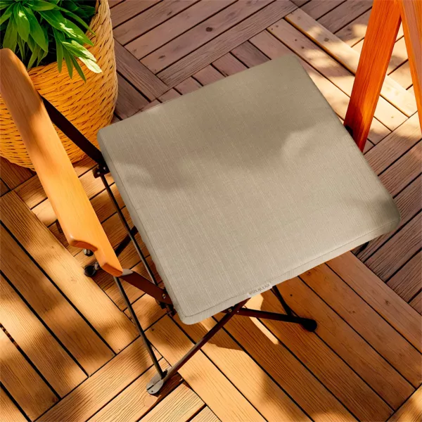Coussin de chaise ext�rieur carr� (40 x 40 cm) Sunset Taupe
