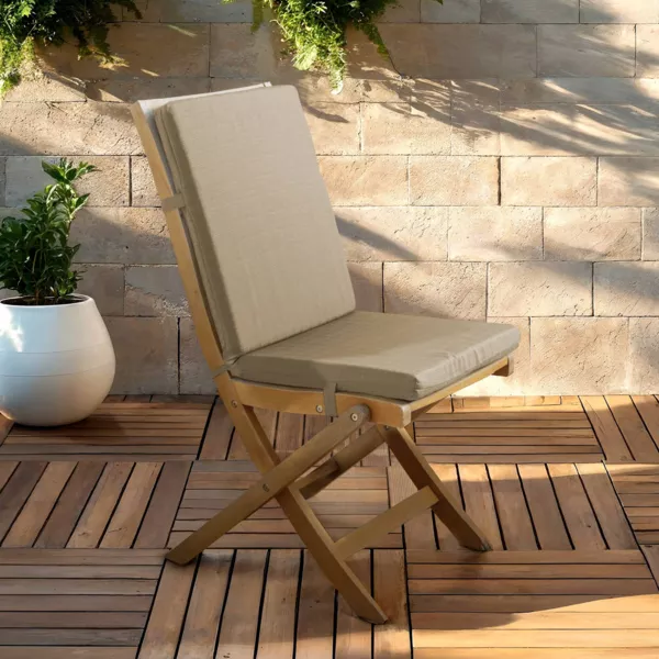 Coussin de chaise ext�rieur avec dossier (90 x 40 cm) Sunset Taupe