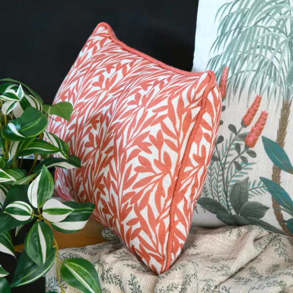 Coussin rectangulaire (30 x 50 cm) Antillia Rouge