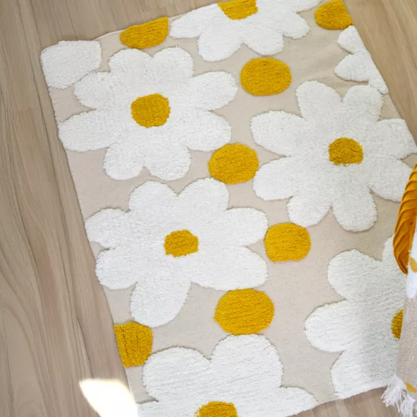 Tapis antidérapant (60 x 90 cm) Camille Multicolore