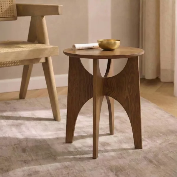 Beistelltisch Holz (H50 cm) Ossia Braun