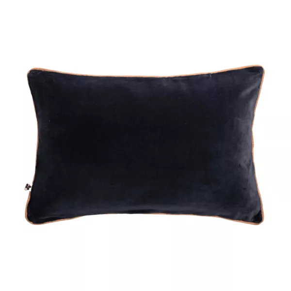 Rektangul�r pude i bomuldsfl�jl (40 x 60 cm) Victor Midnight Blue