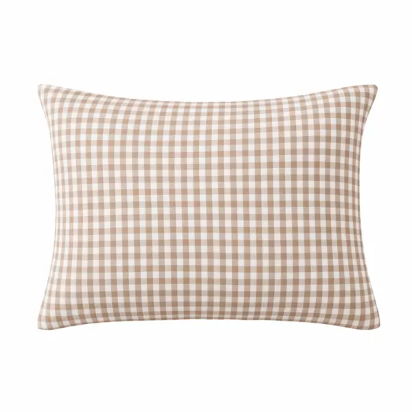 Federa rettangolare in garza di cotone (50 x 80 cm) Ga�a Vichy Corda