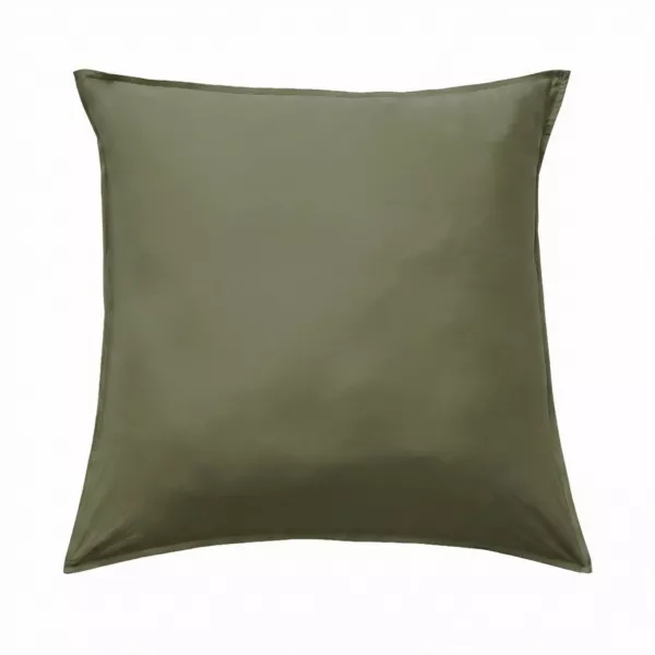 Quadratischer Kopfkissenbezug aus Bambussatin (63 x 63 cm) Rosmaringr�n