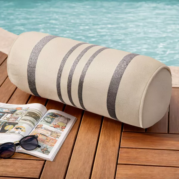 Udendørs pude (20 x 45 cm) Nautira Skifergrå