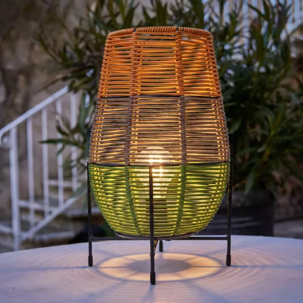 Solar-Tischlampe LED (H31 cm) Vernazza Mehrfarbig