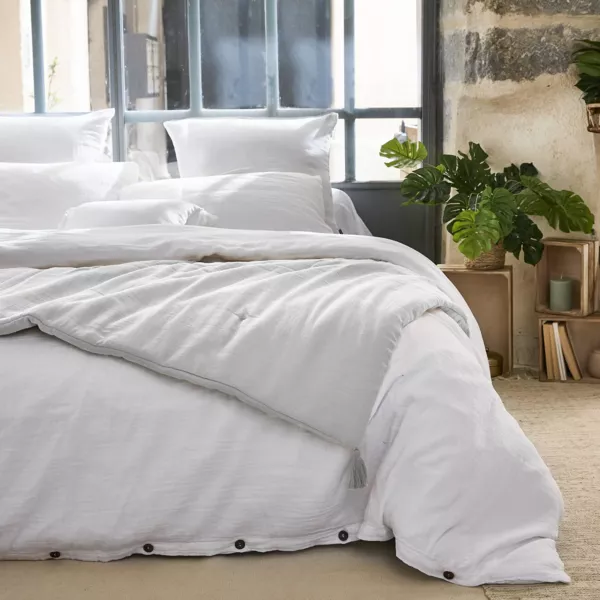 Bomulds gaze dyne (90 x 200 cm) Ga�a Skygr�