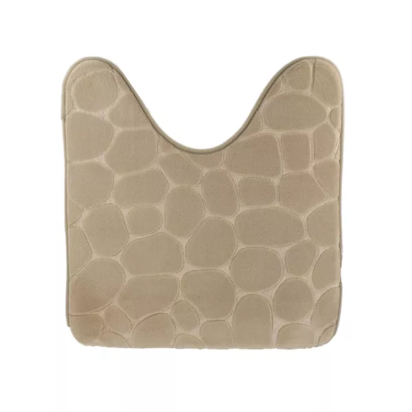 Toilets�de t�ppe med memory skum (45 x 50 cm) Galeo Taupe