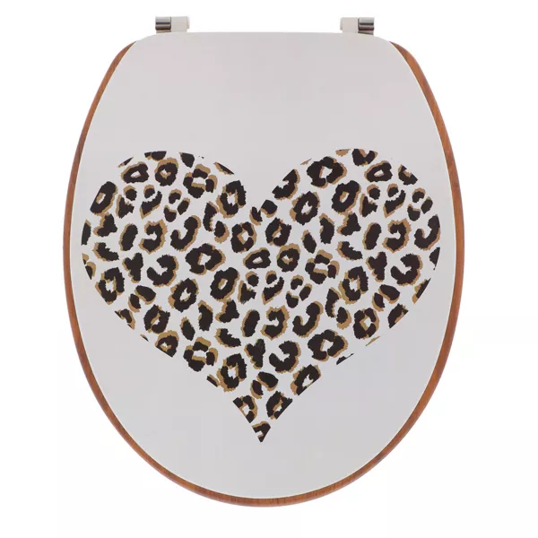 Toiletbril van 18 inch Serengeti Zwart Hout