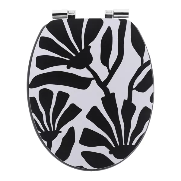 Abattant WC bois 18 pouces Betty Noire