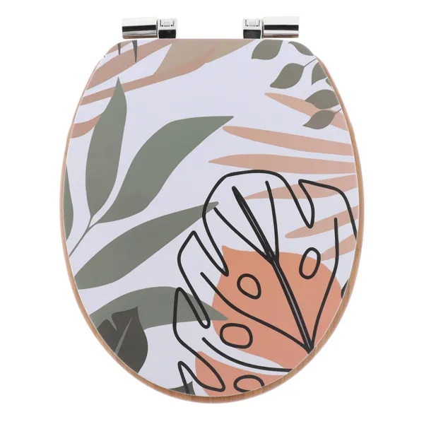 Abattant WC bois 18 pouces Bengali Multicolore