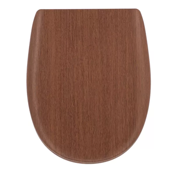 Toiletbril van hout 18 inch Louise Bruin
