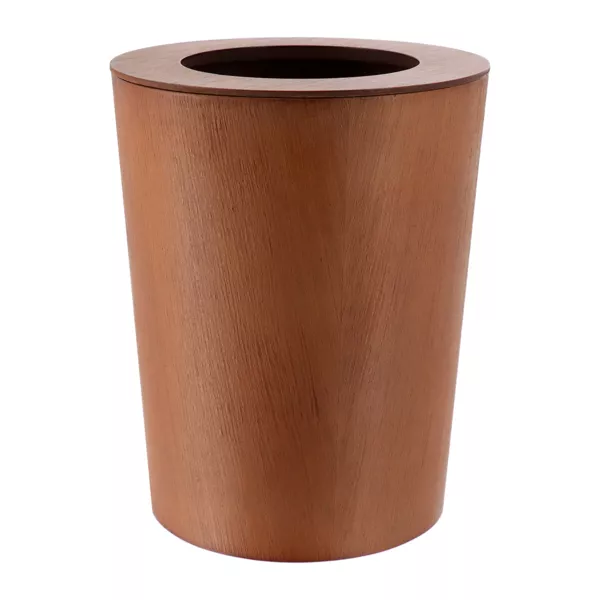 Cestino per il bagno in legno Louise Marrone