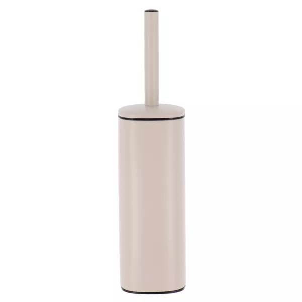 Toilettenb�rste mit quadratischem Metalldeckel Boho-Chic Beige
