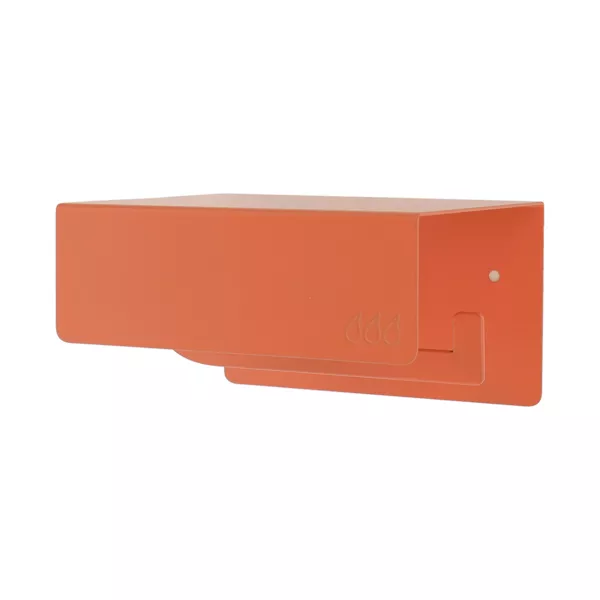 Portarotolo da parete adesivo in metallo stile Boho-chic Terracotta
