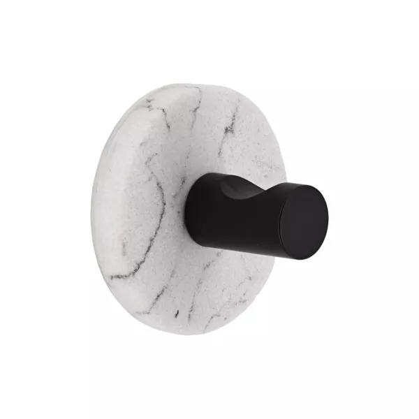 Percha simple adhesiva efecto m�rmol Sema Gris