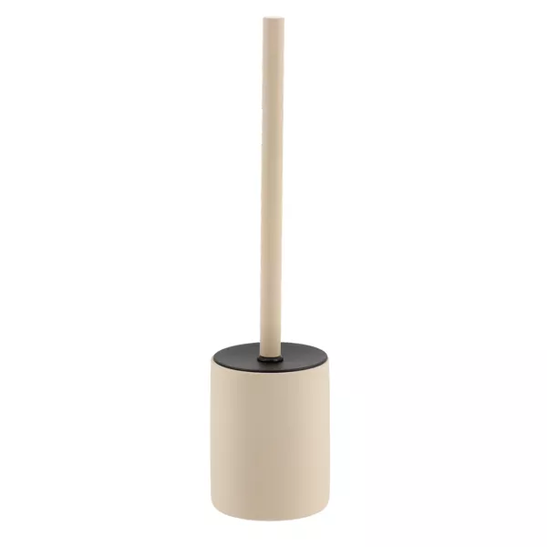Toilettenb�rste aus Steingut Timeless niedrig Beige