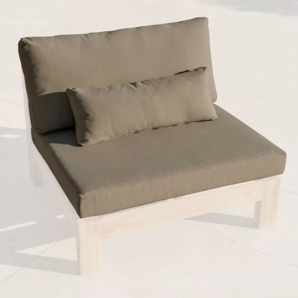 Vervangende kussenhoezen voor Born�o Sepia Bruin Fauteuil