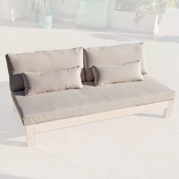 Coperture di cuscino di ricambio per Divano 3 posti Born�o Sabbia