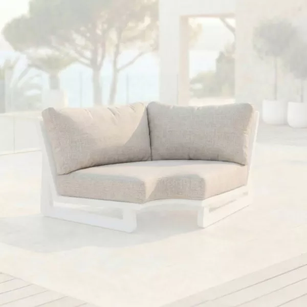 Ersatzkissenbezüge für Long Beach Beige Ecksofa