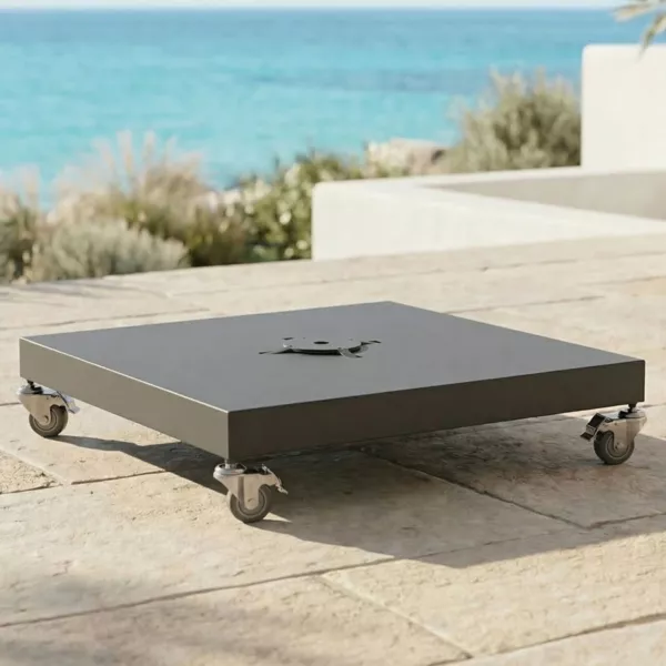 Base con ruote per ombrellone Elyra Antracite